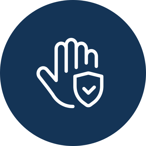 Safe Hand Icon