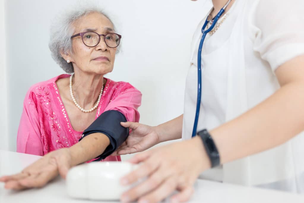 Blood pressure check
